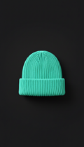 Gorro chunky streetwear menta viral